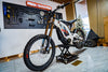 SURRON Light Bee X 2026 electric dirt bike in white, full side profile
