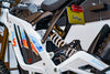 SURRON Light Bee X 2026 electric dirt bike in white, side panel view