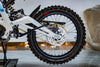 SURRON Light Bee X 2026 electric dirt bike in white, angled side view